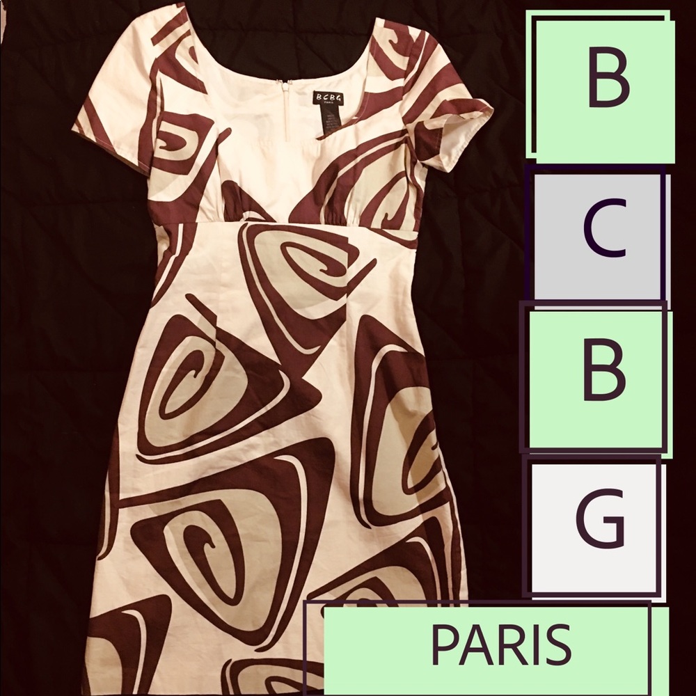 Vintage BCBG Paris Mini Dress 🍂